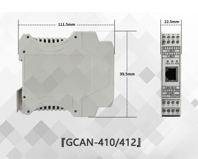 GCAN-410型可編程智能網(wǎng)關(guān)