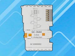 GC-3644型4路0～20mA電流模擬量輸入IO(16位）